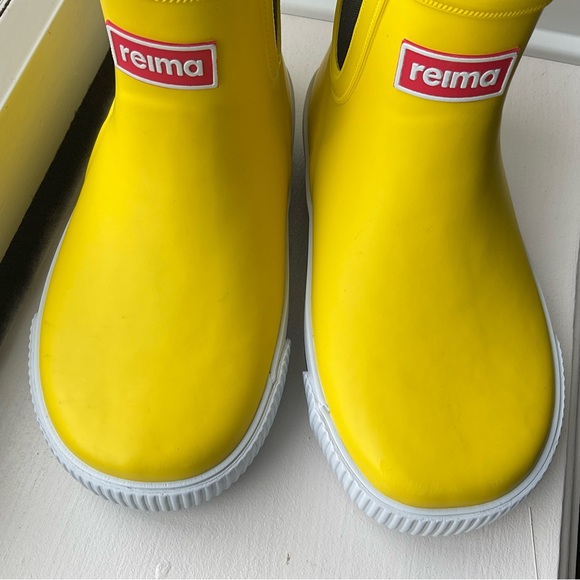 Reima | Yellow Rain Boots for Toddlers | Size 8 - Picture 7 of 10